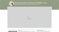 Desktop Screenshot of birding-in-peru.com
